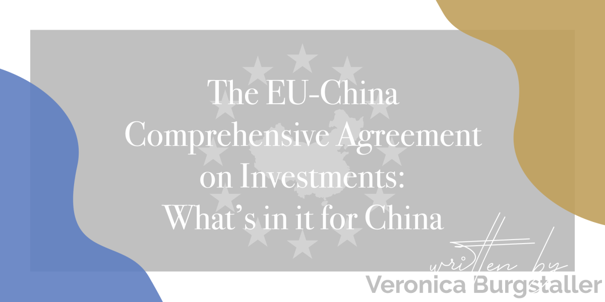 The EU-China Comprehensive Agreement on Investments: What’s in it for&nbsp;China?
